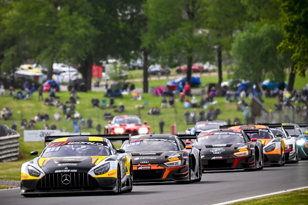 Dobbelt GTWC-podie til Sebastian Øgaard på Brands Hatch.
(Foto: SRO Motorsports Group)